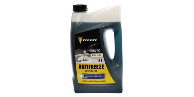 COYOTE Antifreeze G11 Univerzal READY -30°C 5L                                                                                                                                                                                                            
