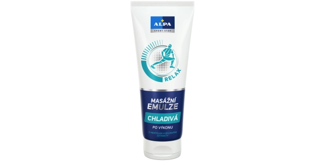 ALPA masážní emulze CHLADIVÁ 210 ml                                                                                                                                                                                                                       