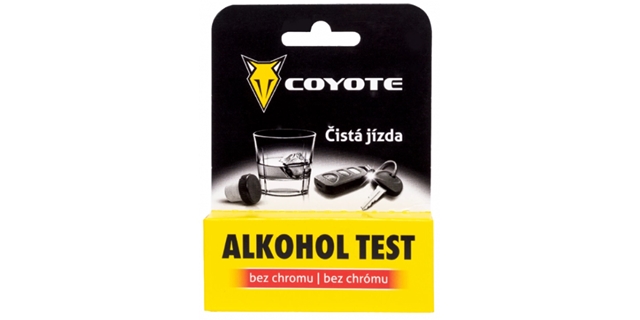 COYOTE Alkohol test                                                                                                                                                                                                                                       