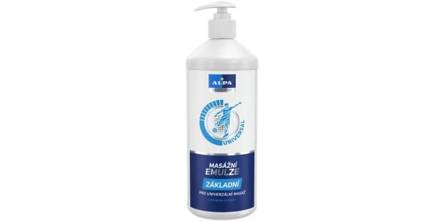 ALPA masážní emulze ZÁKLADNÍ 1000 ml                                                                                                                                                                                                                      