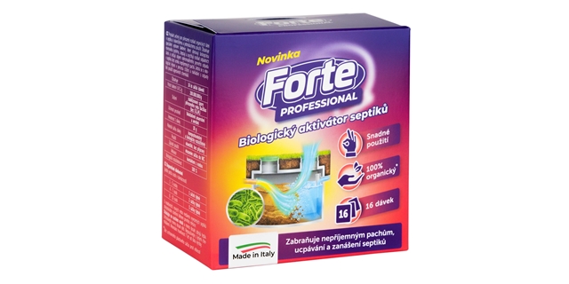 FORTE PROFESSIONAL BIOLOGICKÝ AKTIVÁTOR SEPTIKŮ 1l                                                                                                                                                                                                        