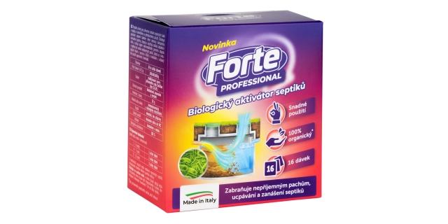 FORTE PROFESSIONAL BIOLOGICKÝ AKTIVÁTOR SEPTIKŮ 1l                                                                                                                                                                                                        