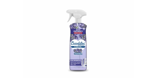 Coccolatevi - Univerzální alkoholový čistič 60% + bytový parfém LAVANDA 750ml                                                                                                                                                                             