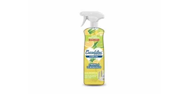 Coccolatevi - Univerzální alkoholový čistič 60% + bytový parfém LIMONE E LEMONGRASS 750ml                                                                                                                                                                 