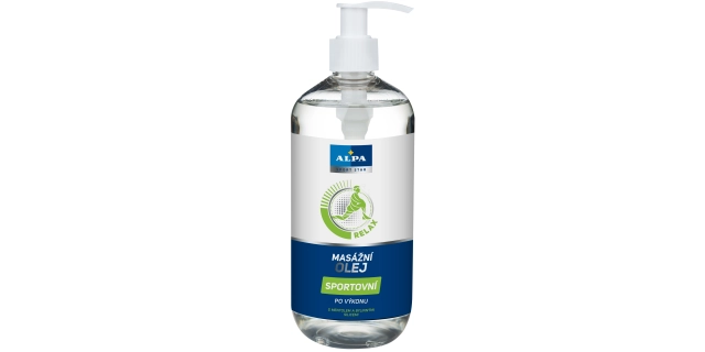 ALPA masážní olej SPORTOVNÍ 500 ml                                                                                                                                                                                                                        