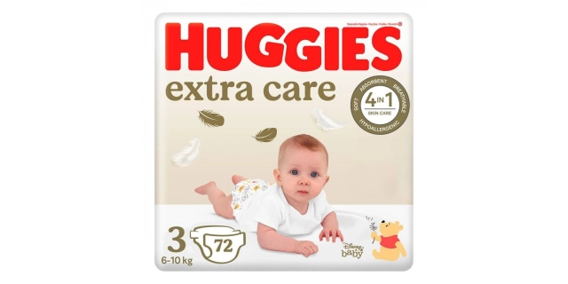 HUGGIES® Extra Care 3 (72)                                                                                                                                                                                                                                
