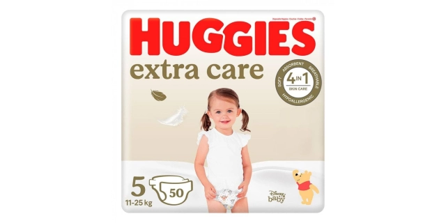 HUGGIES® Extra Care 5 (50)                                                                                                                                                                                                                                