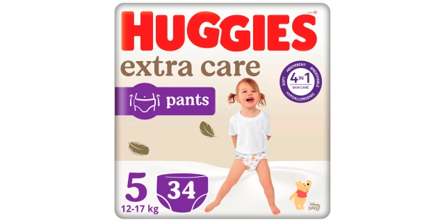 HUGGIES® Extra Care Pants - 5 (34)                                                                                                                                                                                                                        
