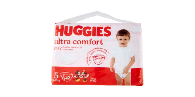 HUGGIES® Ultra Comfort Jumbo- 5 (42) novinka                                                                                                                                                                                                              