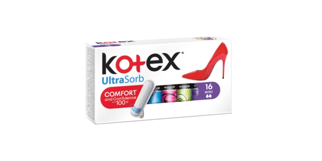 KOTEX® Tampons Ultra Sorb Mini (16)                                                                                                                                                                                                                       