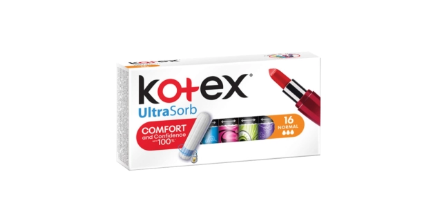 KOTEX® Tampons Ultra Sorb Normal (16)                                                                                                                                                                                                                     