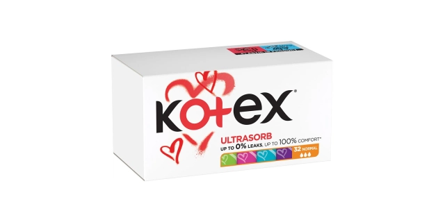 KOTEX® Tampons Ultra Sorb Normal (32)                                                                                                                                                                                                                     