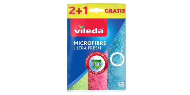 Vileda Ultra Fresh mikrohadřík 2+1ks                                                                                                                                                                                                                      