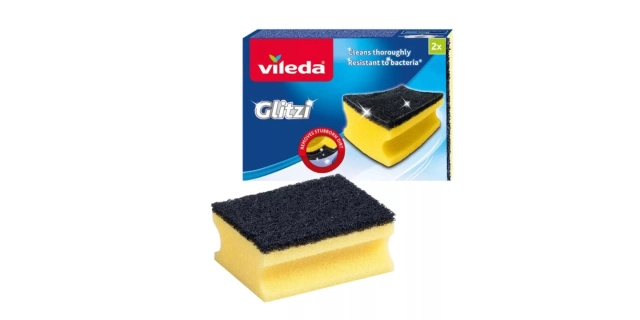 Vileda Glitzi houbička 2+1ks                                                                                                                                                                                                                              