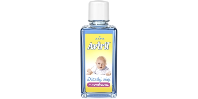 AVIRIL s azulenem dětský olej 50 ml                                                                                                                                                                                                                       