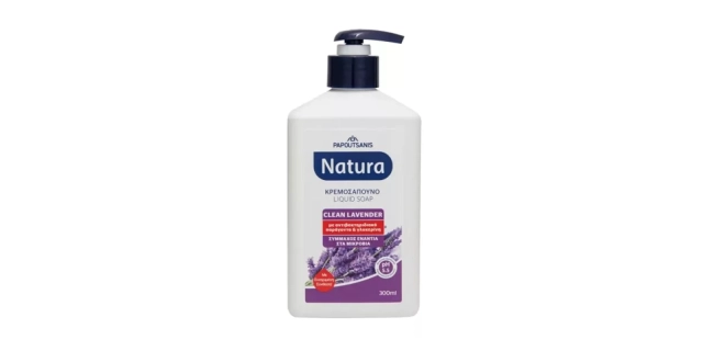 NATURA L/S PUMP HYGIENE PROTECTION LAVENDER 300ML /21                                                                                                                                                                                                     