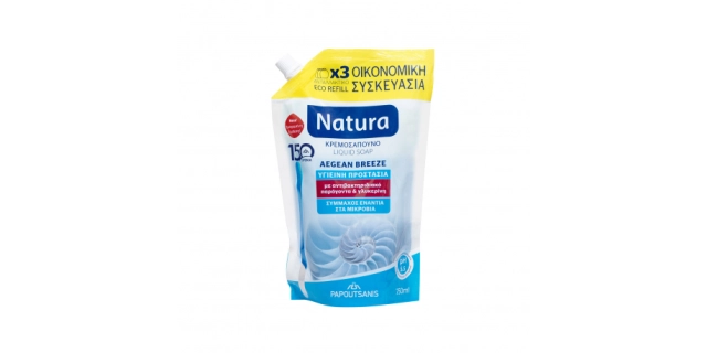 NATURA L/S REFILL AEGEAN BREEZE 750ML /24                                                                                                                                                                                                                 