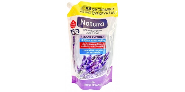 NATURA L/S REFILL CLEAN LAVENDER 750ML/24                                                                                                                                                                                                                 