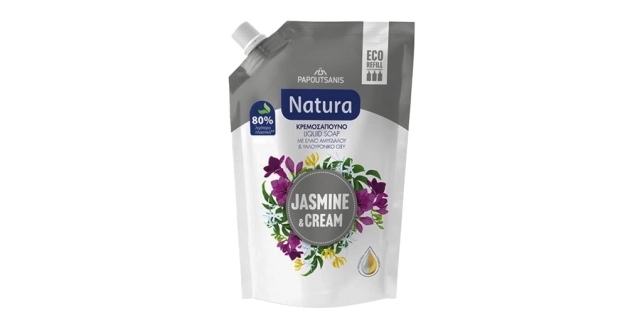 NATURA L/S REFILL JASMINE & CREAM 500ML/24                                                                                                                                                                                                                