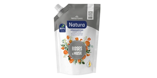 NATURA L/S REFILL ROSES & MUSK 500ML/24                                                                                                                                                                                                                   