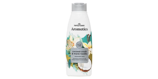 AROMATICS NUTRI S/G COCONUT CRUSH & WARM VANILLA 600ML/ 24                                                                                                                                                                                                