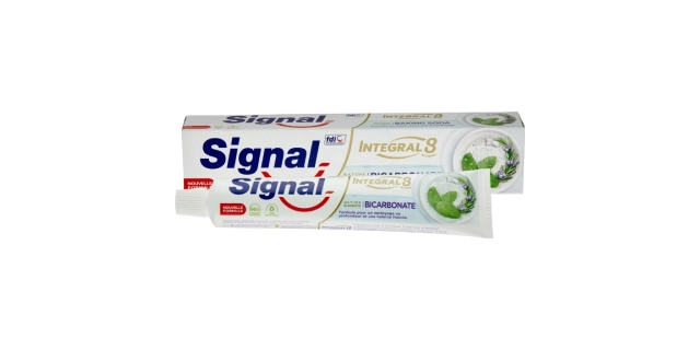 Signal Nature Elements Integral 8 Toothpaste Baking Soda 75ml                                                                                                                                                                                             
