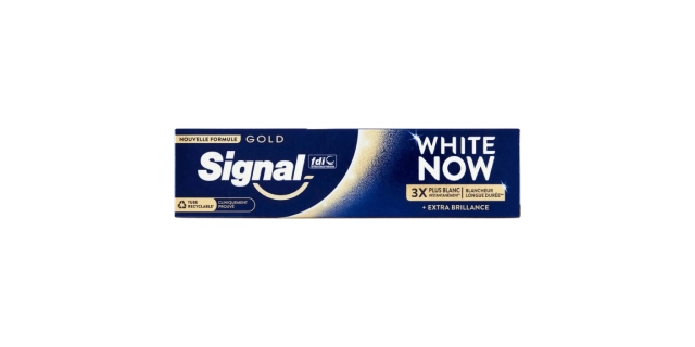 Signal White Now Toothpaste Gold 75ml                                                                                                                                                                                                                     