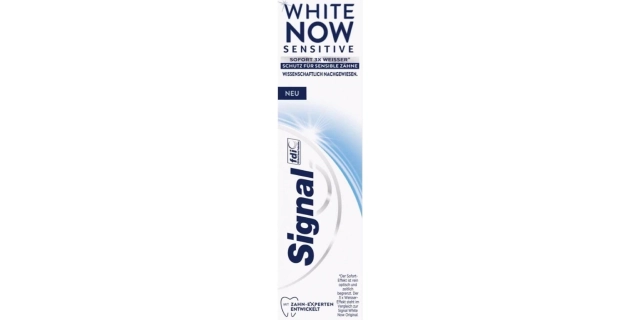 Signal White Now Toothpaste Sensitive 75ml                                                                                                                                                                                                                