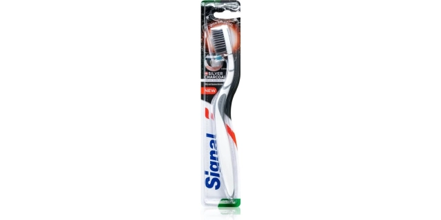 Signal Sensisoft Toothbrush Charcoal Soft 1 Pack                                                                                                                                                                                                          