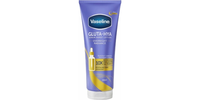 Vaseline Gluta-Hya Body Serum Overnight Radiance 200ml                                                                                                                                                                                                    