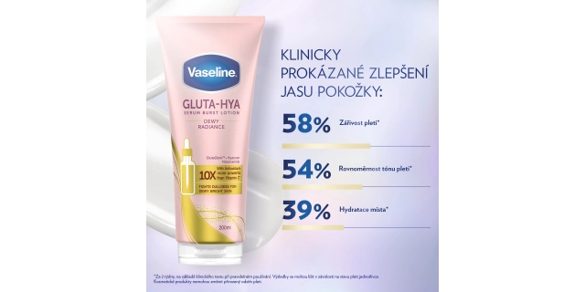 Vaseline Gluta-Hya Body Serum Dewy Radiance 200ml                                                                                                                                                                                                         