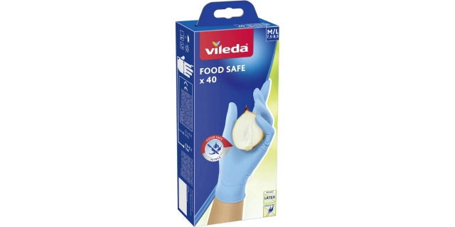 Vileda Food Safe rukavice S/M 40ks                                                                                                                                                                                                                        