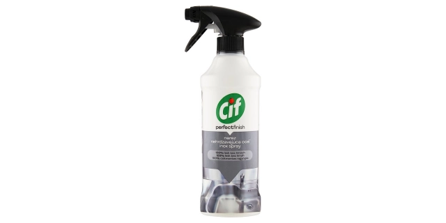 Cif Perfect Finish Stainless Steel Cleaner Spray 435ml                                                                                                                                                                                                    