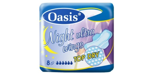 Oasis Night Top Dry ultra 8/24                                                                                                                                                                                                                            