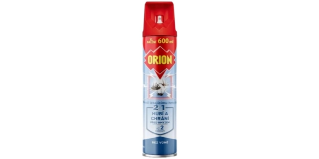 ORION 2v1 AEROSOL BEZ VŮNĚ 600ML                                                                                                                                                                                                                          