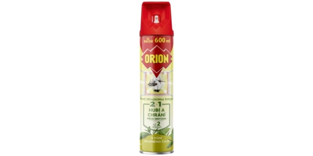 ORION 2v1 AEROSOL ZELENÝ ČAJ 600ML                                                                                                                                                                                                                        