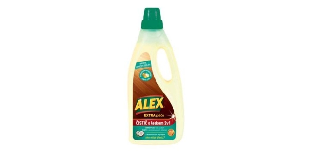 ALEX ČISTIČ EXTRA LESK 2 v 1 na dřevo 750 ml                                                                                                                                                                                                              