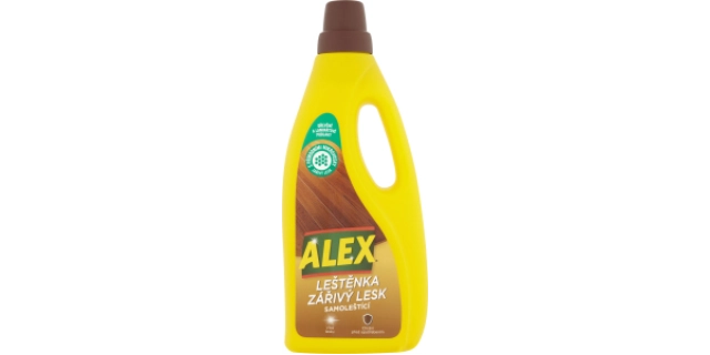 ALEX LEŠTĚNKA ZÁŘIVÝ LESK na dřevo, laminát 750 ml                                                                                                                                                                                                        
