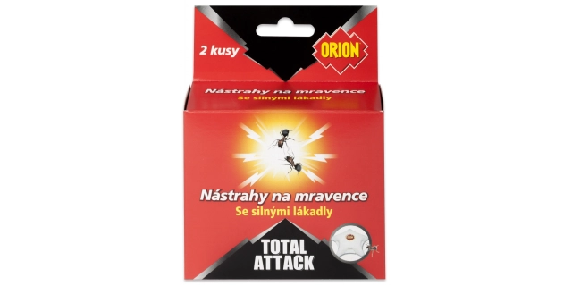 ORION TOTAL ATTACK návnady na mravence 2 ks                                                                                                                                                                                                               