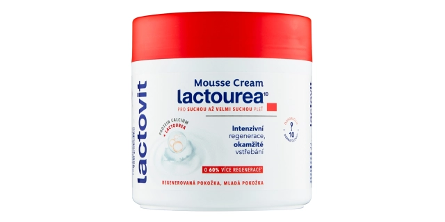LACTOVIT LACTOUREA ZPEVŇUJÍCÍ MOUSSE CREAM 400ML                                                                                                                                                                                                          