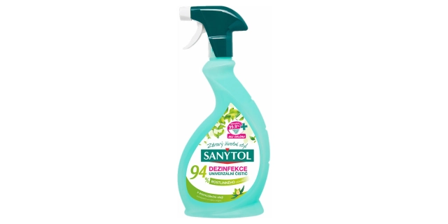 SANYTOL Dezinfekce 94% rostlinného původu sprej 500 ml                                                                                                                                                                                                    