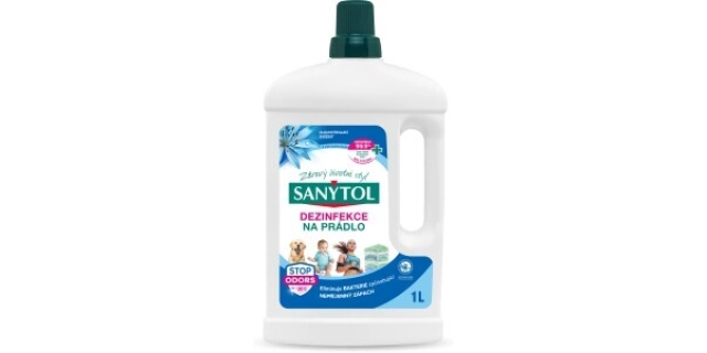 SANYTOL Dezinfekce na prádlo active fresh1 l                                                                                                                                                                                                              