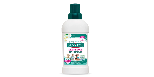 SANYTOL Dezinfekce na prádlo bílé květy 500 ml                                                                                                                                                                                                            