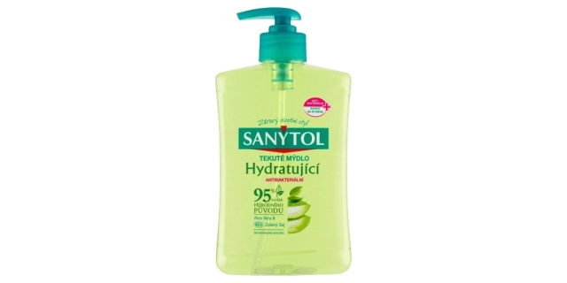 SANYTOL ANTB.MYDLO 95% NAT.PURIF. 500ML                                                                                                                                                                                                                   