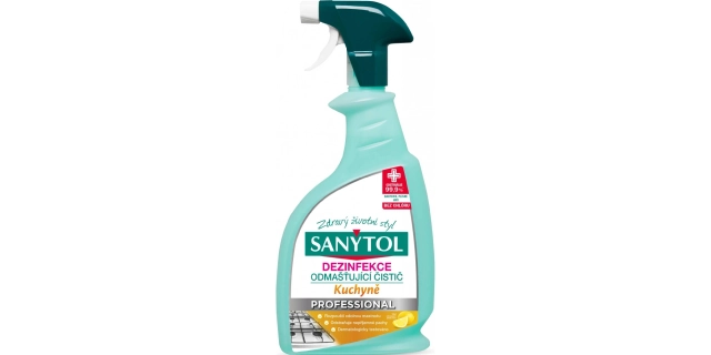 SANYTOL PROF. UNIVERZÁLNÍ ČISTIČ 750 ML HACCP                                                                                                                                                                                                             