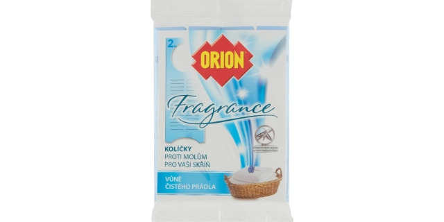 ORION FRAGRANCE kolíčky proti molům 2 ks                                                                                                                                                                                                                  