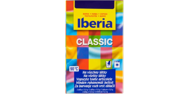 IBERIA Barva na textil námořnická modrá 2 x 12,5 g                                                                                                                                                                                                        