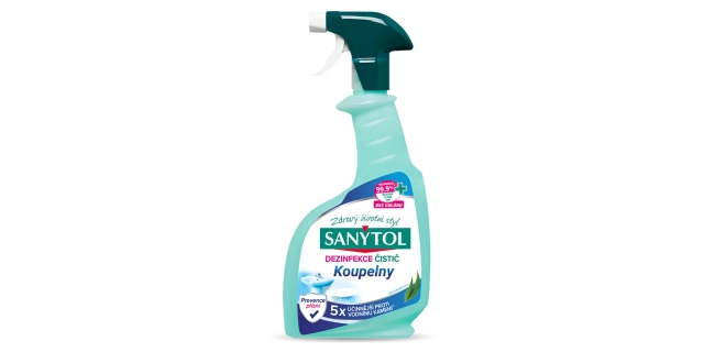 SANYTOL Dezinfekce čistič koupelny 500 ml NEW                                                                                                                                                                                                             