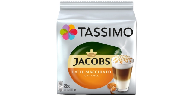 Tassimo Jacobs Kronung Latte Macchiato Caramel 268g                                                                                                                                                                                                       