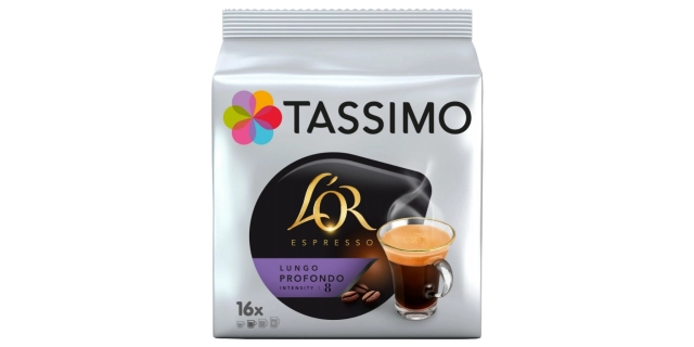Tassimo L'or Lungo Profondo 128g                                                                                                                                                                                                                          